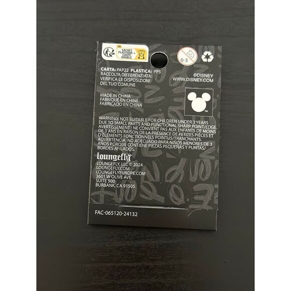 Loungefly Disney Mickey Mouse Skeleton Trick or Treat Enamel Pin - Picture 2 of 2